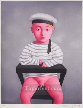 中国 Painting - リトルネイビー 2007 ZXG 中国製